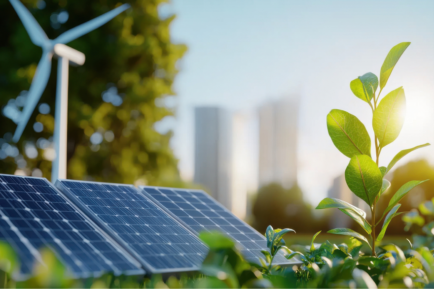 ソーラーパネルの設置